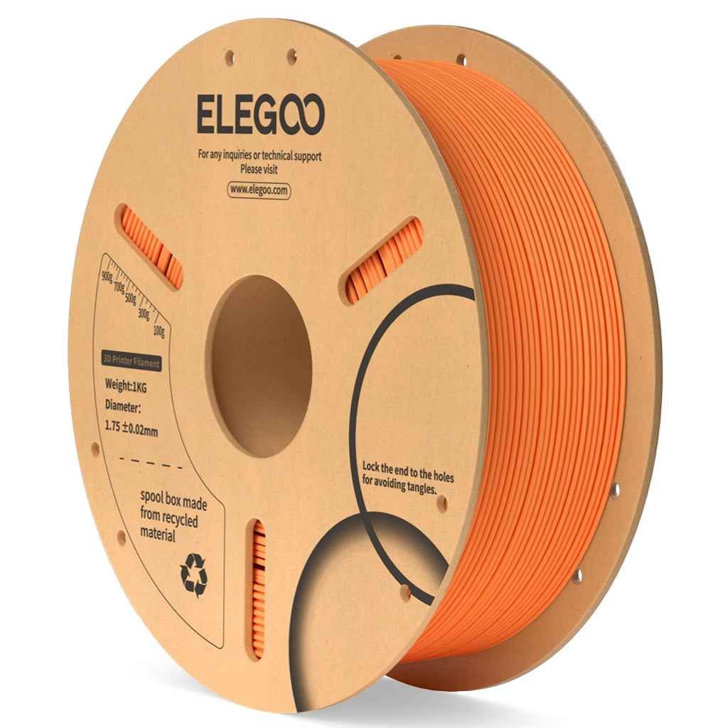 Elegoo PLA Filament – 1.75mm Orange 1kg