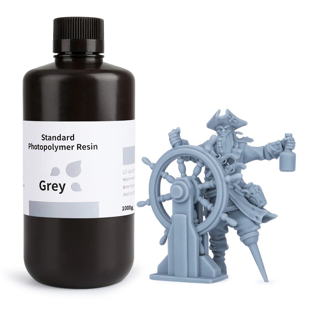 Elegoo Standard Resin V1.0 – Grey - 1 Litre