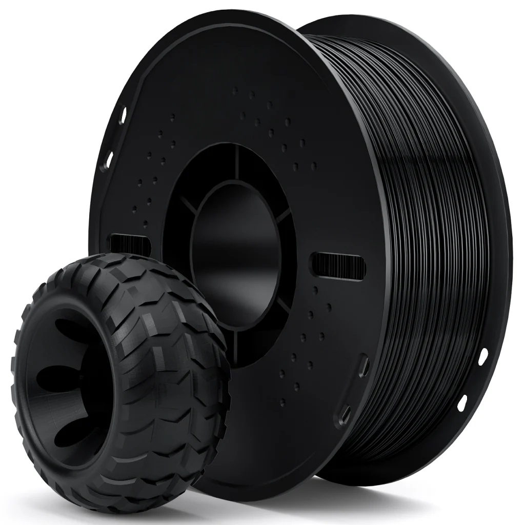 Elegoo TPU 95A Filament – 1.75mm Black 1kg